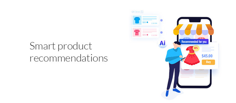 Smart product recommendations