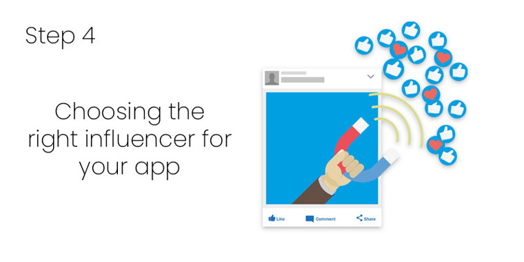 Choosing the right influencer for your app