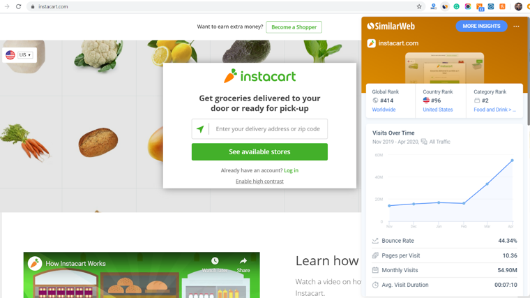 Instacart success story