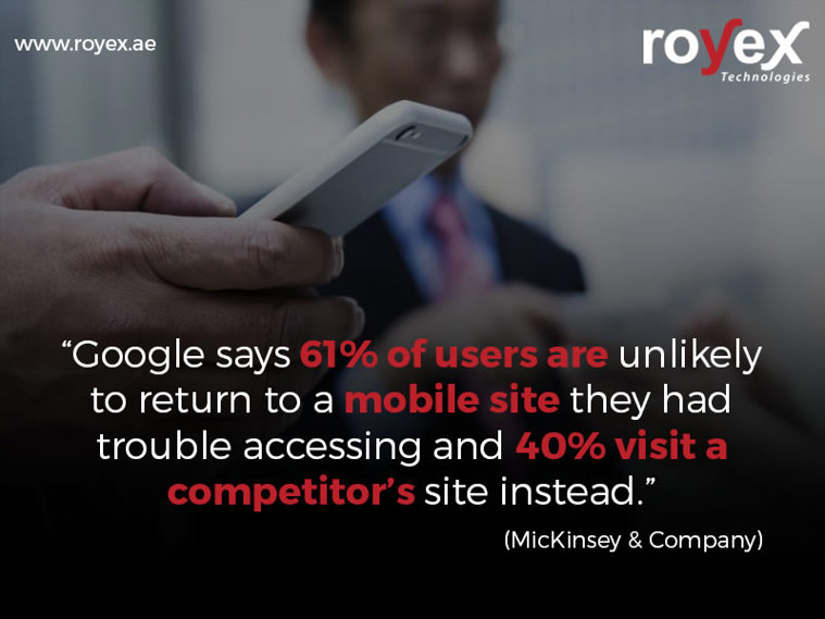 Google says 61% of users are unlikely to return