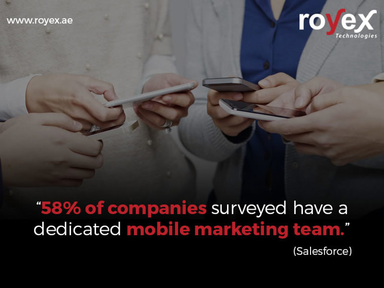 58% of companies surveyed have a dedicated