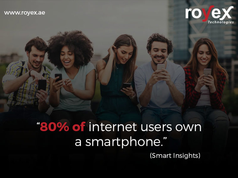 users own a smartphone.
