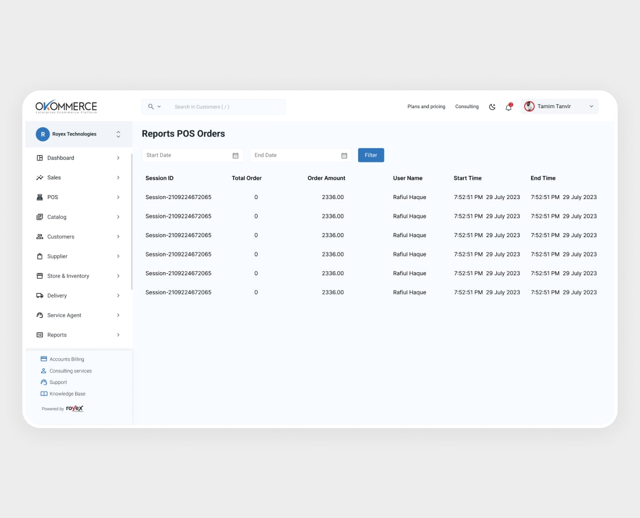 Online Retail Management Systems | Royex