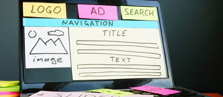 Emphasizes the core elements of the website