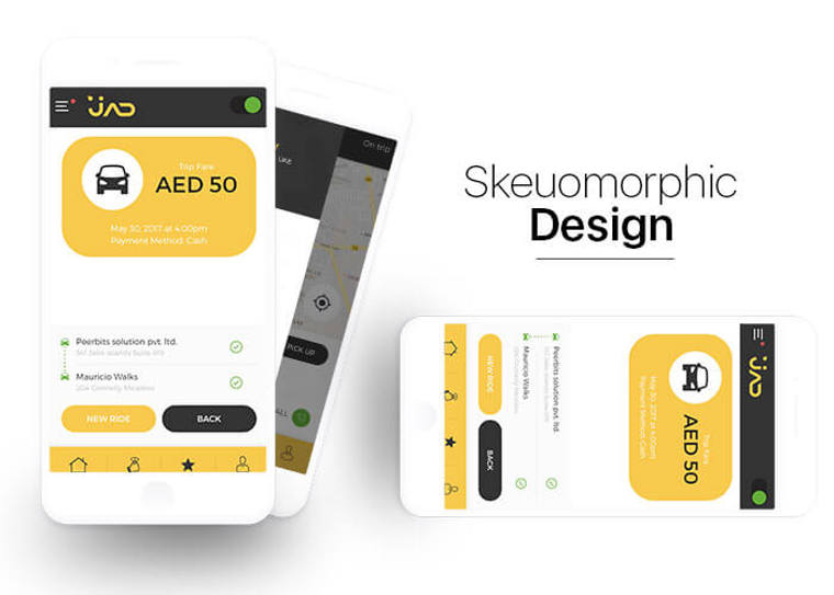Skeuomorphic Design