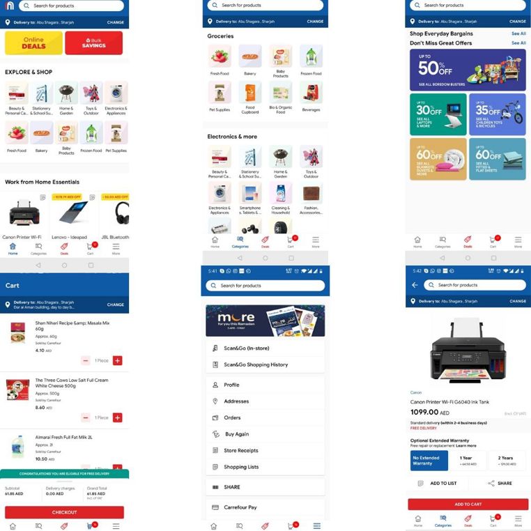 Some features of Carrefour :