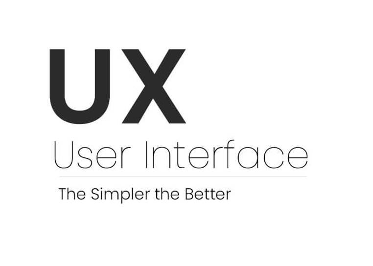 User Interface: The Simpler the Better