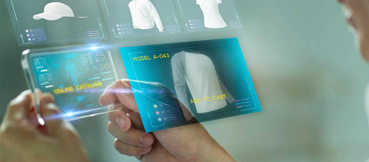 How does AR bring reality to online shopping?