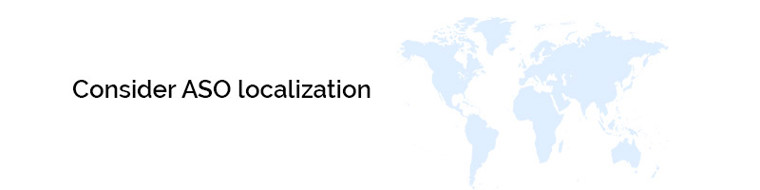 Consider ASO localization