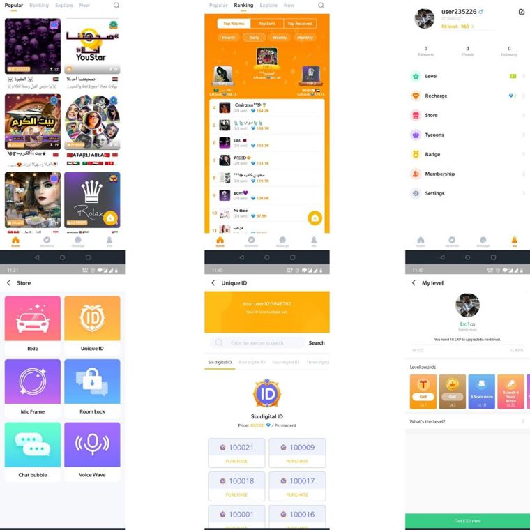 Custom Profile badges and Chat Bubbles