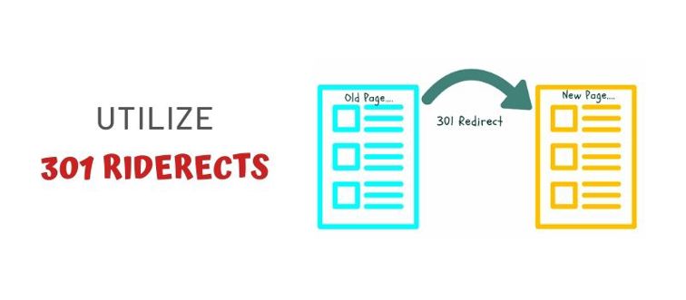Utilize 301 Redirects