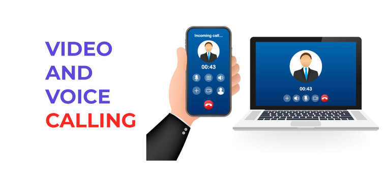 Video and voice calling