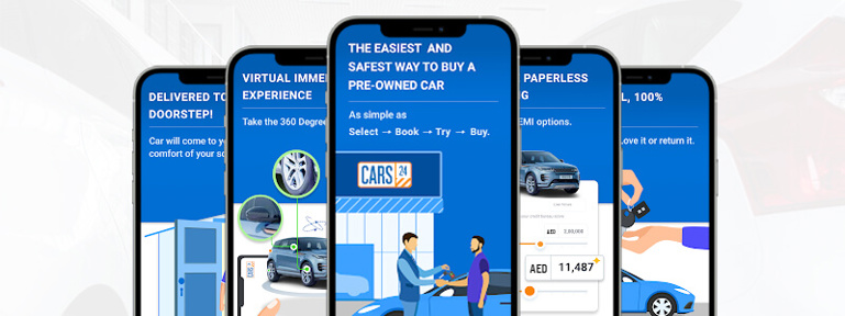 How does a buy-sell car app work?