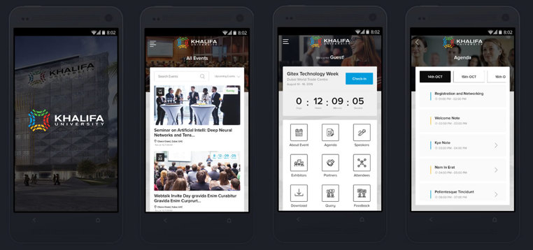Mobile application for the Guest of the Event