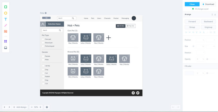 SITEMAP AND WIREFRAMES: