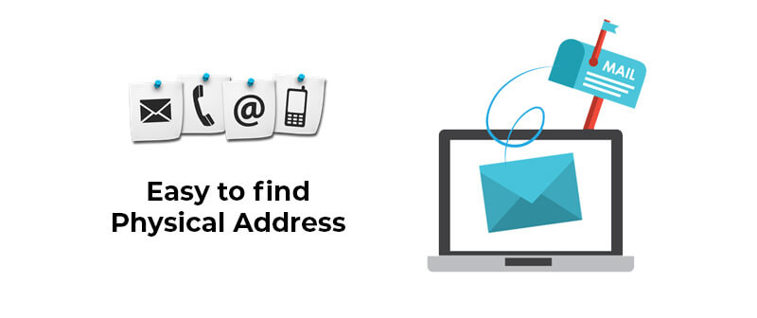 Easy-to-find Physical Address