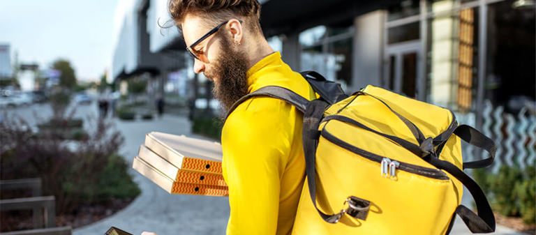 Choose your online food aggregators or delivery person