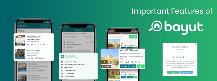 Important Features of Bayut App