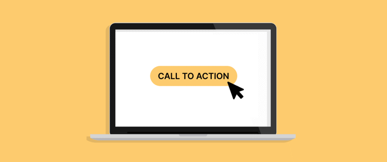 Homepage With Compelling Call-To-Action