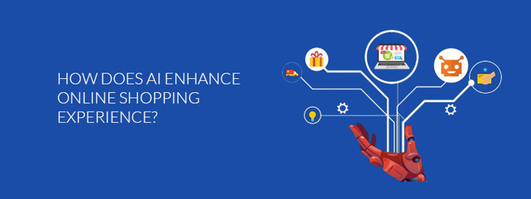 How does AI enhance online shopping experience?